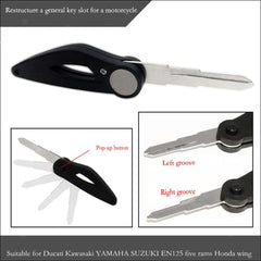 BSDDP Flip Key in Plastic Body For CD70 / CG125