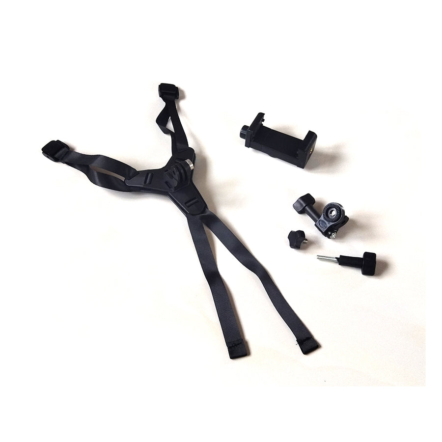 BSDDP, Helmet Mount Strap-Compatible with All Action camera & smart phone