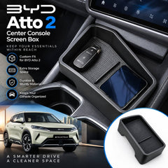 BYD Atto 2 Centre Console Storage Box With Non-Slip Rubber Mats