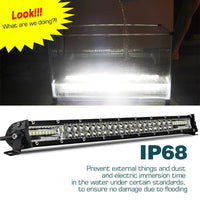 Bar Light Tri-Row Slim  31 Inch 300 Watt