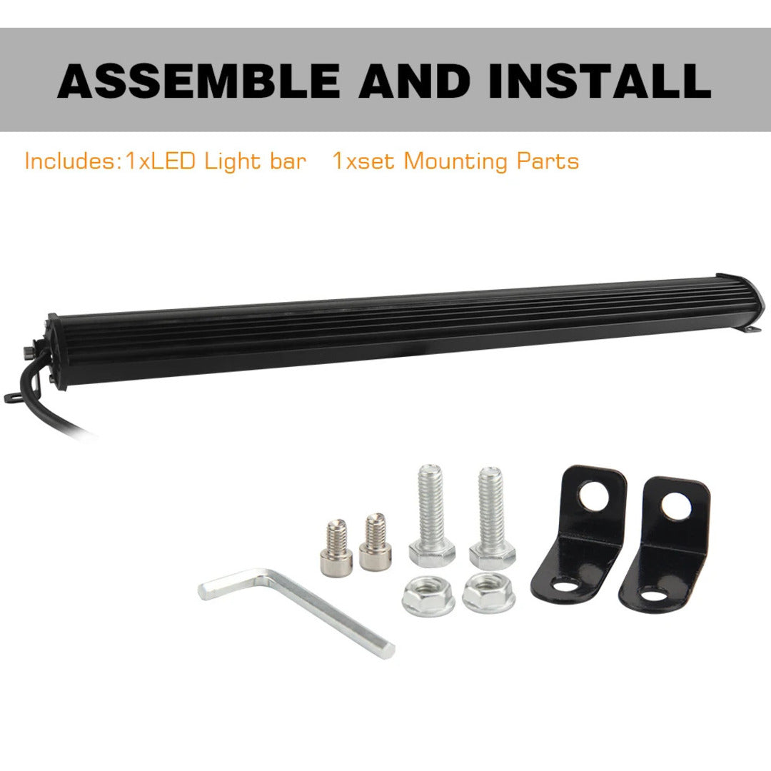 Bar Light Tri-Row Slim  31 Inch 300 Watt