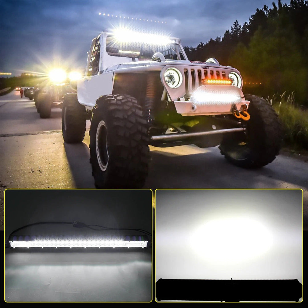 Bar Light Tri-Row Slim  31 Inch 300 Watt