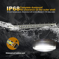 Bar Light Tri-Row Slim  31 Inch 300 Watt