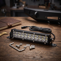 Dual Color Bar Light Tri-Row Slim 7 Inch 60 Watt