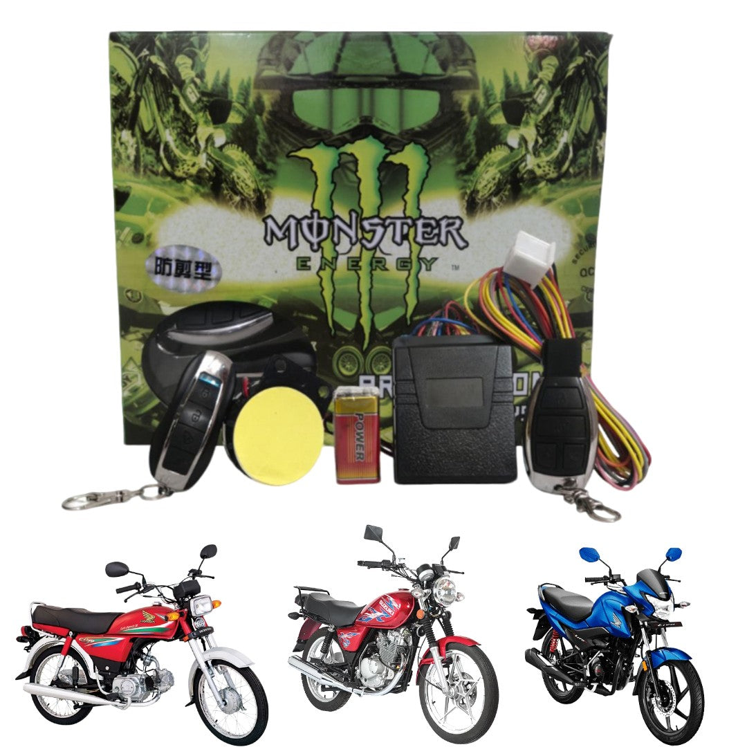 Bike - Motorcycle Security Alarm System Mers-Star ☮ Style Key