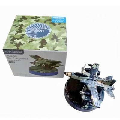 1 Pc Universal Car Dashboard Perfume Army Airplane Jet Style In Premium Quality
