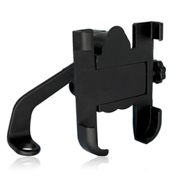 Bike Mobile Holder HJG Metal Body 360 Degree Adjustable With Mirror Fitting