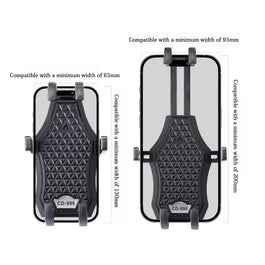 Bike Mobile Holder Shockproof ABS Phone Holder