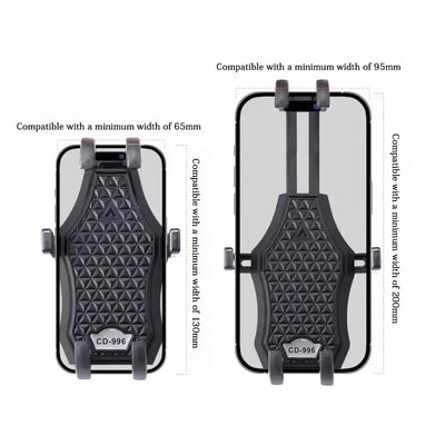 Bike Mobile Holder Shockproof ABS Phone Holder