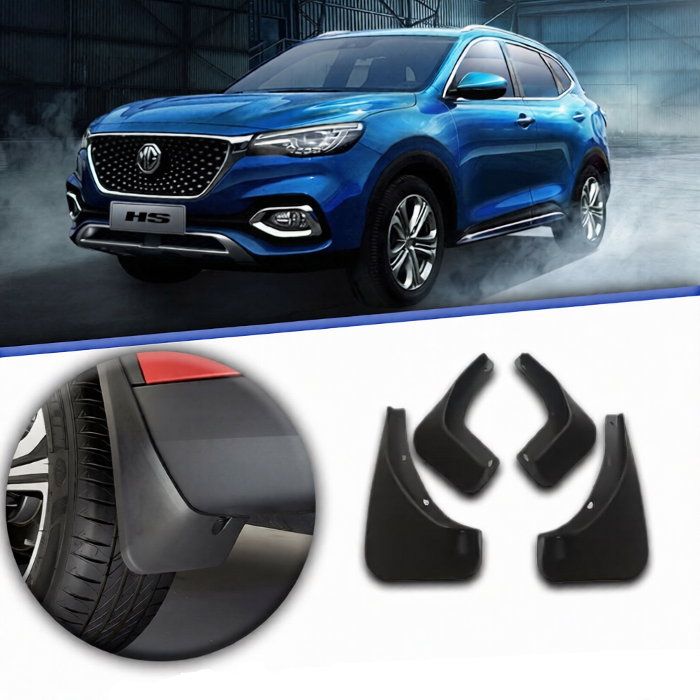 MG HS Custom Fit Front Rear Mud Flaps In Premium Quality