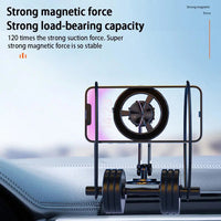 1 Pc Car Dashboard Metal Magnetic Phone Holder In Sleek Design Suitable for Mobile Phone for Car