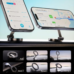 1 Pc Car Dashboard Metal Magnetic Phone Holder In Sleek Design Suitable for Mobile Phone for Car