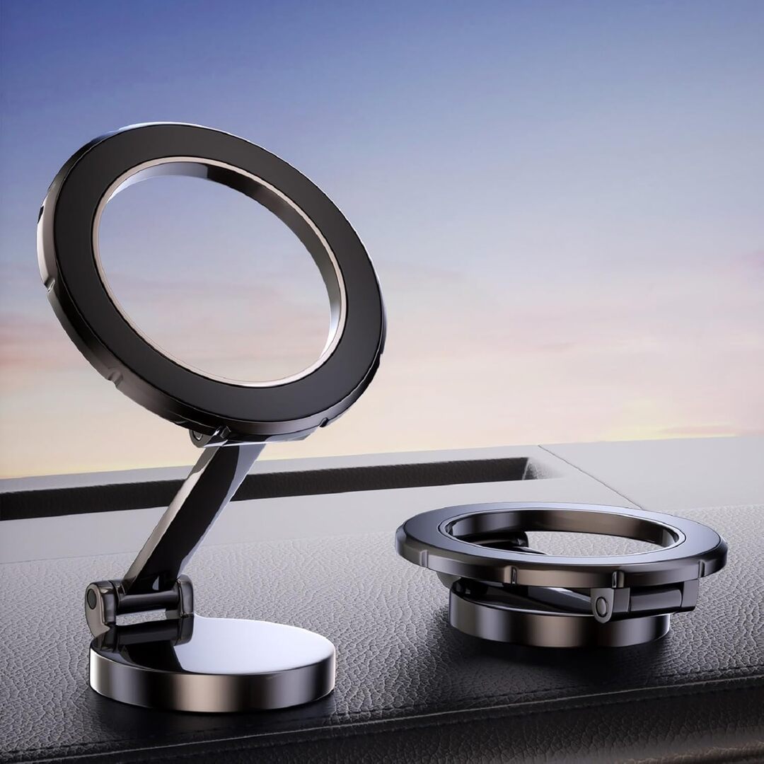 1 Pc Car Dashboard Metal Magnetic Phone Holder In Sleek Design Suitable for Mobile Phone for Car