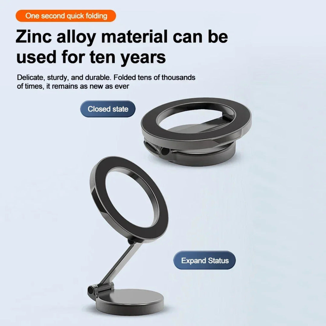 1 Pc Car Dashboard Metal Magnetic Phone Holder In Sleek Design Suitable for Mobile Phone for Car