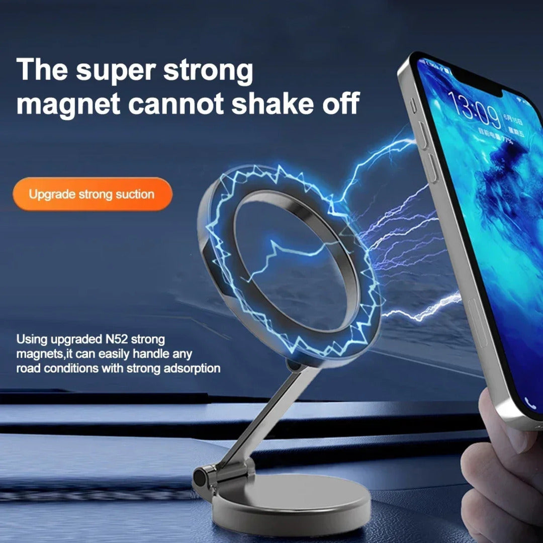 1 Pc Car Dashboard Metal Magnetic Phone Holder In Sleek Design Suitable for Mobile Phone for Car