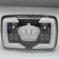 Crown Style Headlight Beam RGB Function Original Fitting For Honda CD70 / CG125