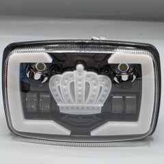 Crown Style Headlight Beam RGB Function Original Fitting For Honda CD70 / CG125