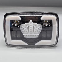 Crown Style Headlight Beam RGB Function Original Fitting For Honda CD70 / CG125
