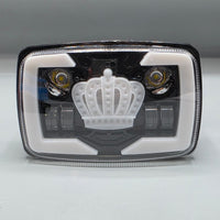 Crown Style Headlight Beam RGB Function Original Fitting For Honda CD70 / CG125