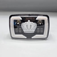 Crown Style Headlight Beam RGB Function Original Fitting For Honda CD70 / CG125