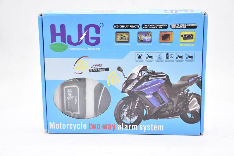 HJG 2 Way Motorcycle - Bike Security Alarm System