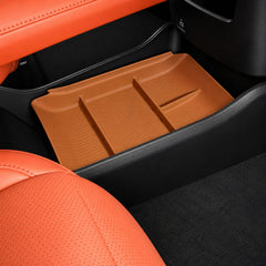 Deepal S05 Center Console Lower Box Hard Sillicon Matt Orange Colour
