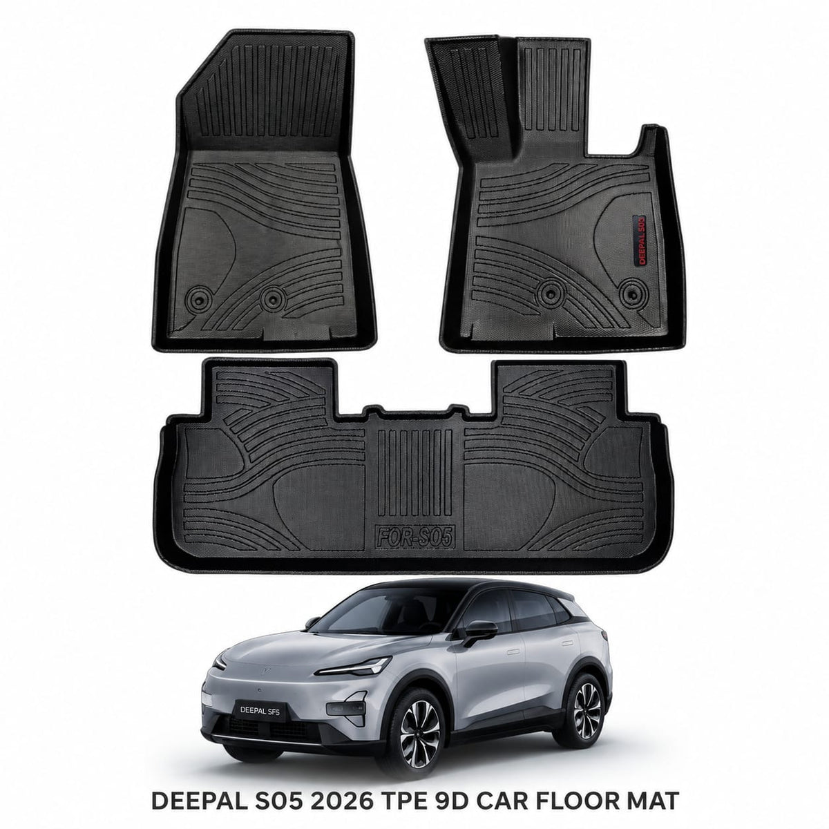 Deepal S05 Heavy Duty All-Weather TPE Car Floor Mats in Premium Quality