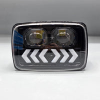 Devil Eye Headlight Double Lens With Arrow Original Fitting For Honda CD70 / CG125