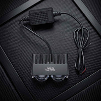 Economy Series Ultra Slim 2 Lens Landscape Style Grill LED Fog Light 1 Pc