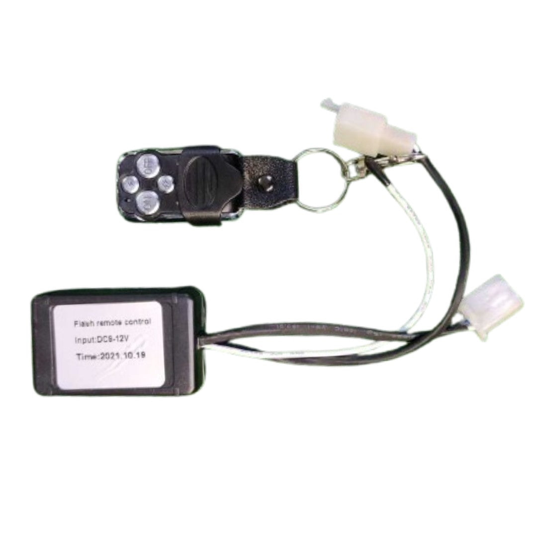 1 Pc Universal 6mm Flasher Switch Kit Relay Harness Wire On-Off Switch ...