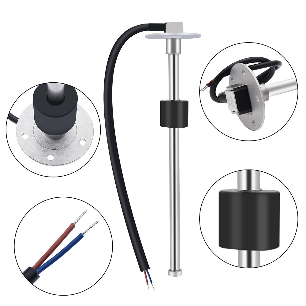 Fuel level gauge and fuel sensor kit combo Aftermarket fuel tank float sensor kit And Fuel level gauge