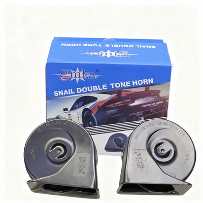 GMKA Highest Volume Snail Double Tone Horn G16 2 Pcs Set