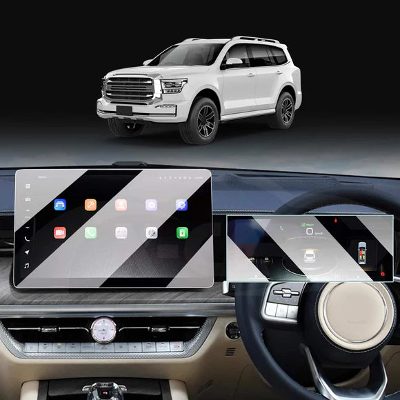 GWM Tank 500 Transparent Car LCD Screen And Speedometer Glass Protector In Premium Quality