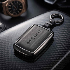 GWM Tank 500 New Elite Series Metallic Car Key Case Luxury Zinc Alloy Protection Case(Black)