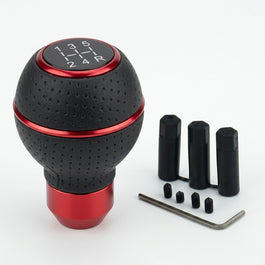 Gear Knob 5 Speed Red Universal Gear Shift Knob Manual Transmission Shifter Lever Stick
