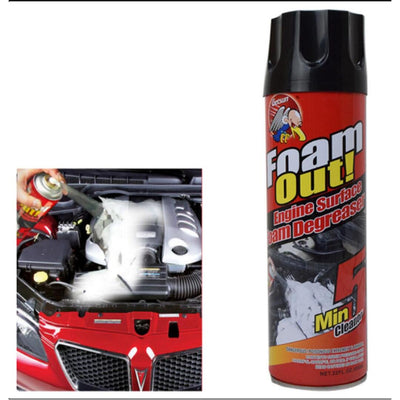 Getrsun Form Cleaner Car Engine Degreaser For Car 1 Pc 650ml