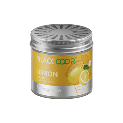 1 Pc Universal Black Odor Luxury Car Perfume Modern Air Freshener Fragrance Diffuser Long Lasting Dashboard Perfume (Lemon)