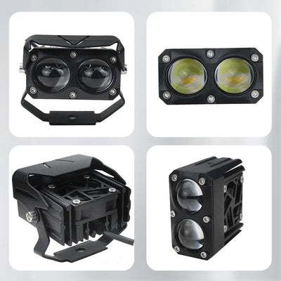 Universal Dual Lens U2 Premium Series Grill Light With Fan 1 Pc