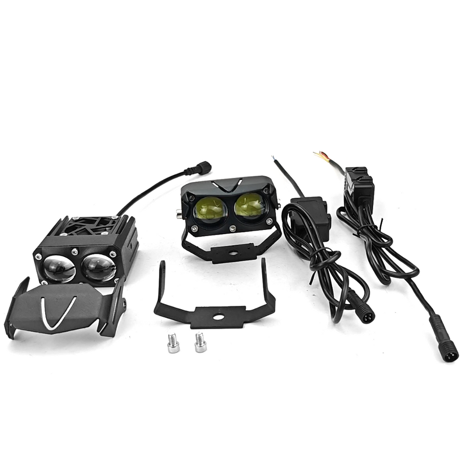Universal Dual Lens U2 Premium Series Grill Light With Fan 1 Pc