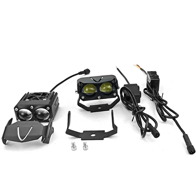 Universal Dual Lens U2 Premium Series Grill Light With Fan 1 Pc