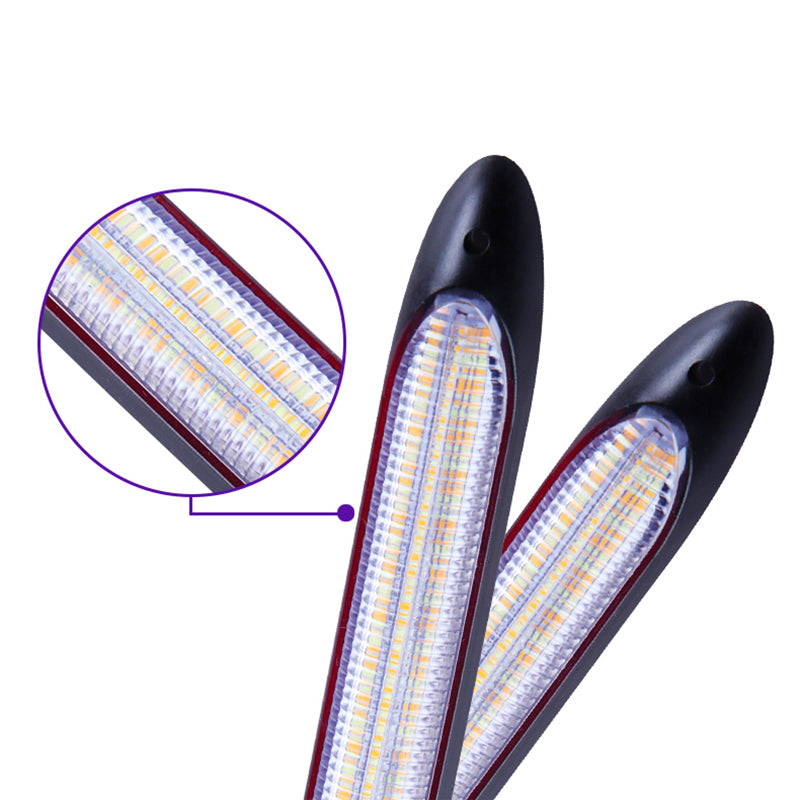 Flexible Soft Tube LED Strip Turn Car Headlight Lamp Daytime Running Light DRL E - Foto 6