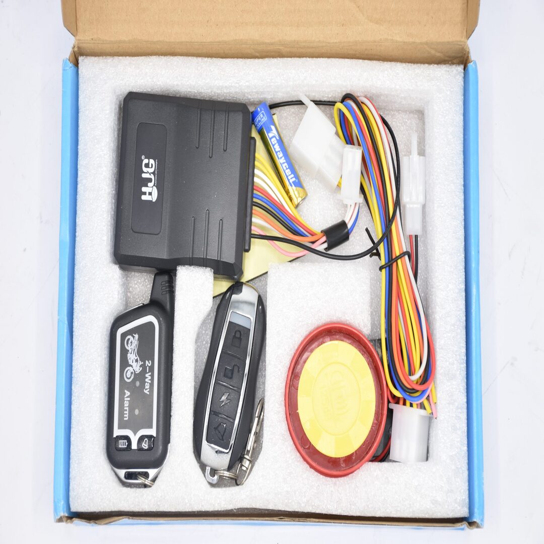 HJG 2 Way Motorcycle - Bike Security Alarm System