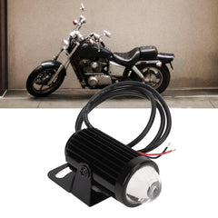 1 Pc HJG 60W Mini Projector Driving Fog Lights With Free Switch Dual Color With Devil Eye Function For All Bikes, Cars - Jeep