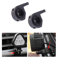 2 Pcs Set HJG Clamp Mount Bracket For Extralights For All Cars & Bikes