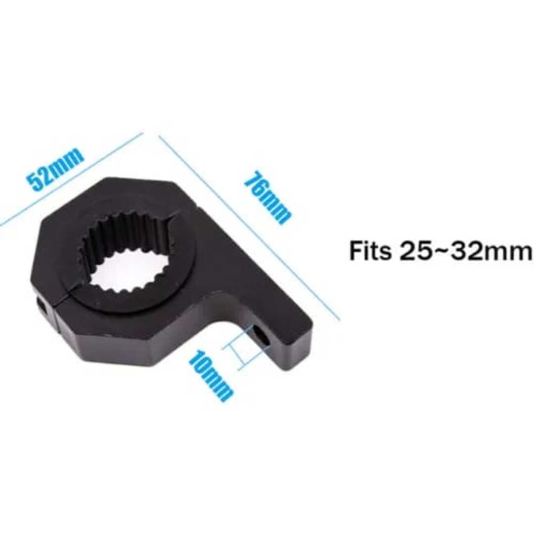 2 Pcs Set HJG Clamp Mount Bracket For Extralights For All Cars & Bikes