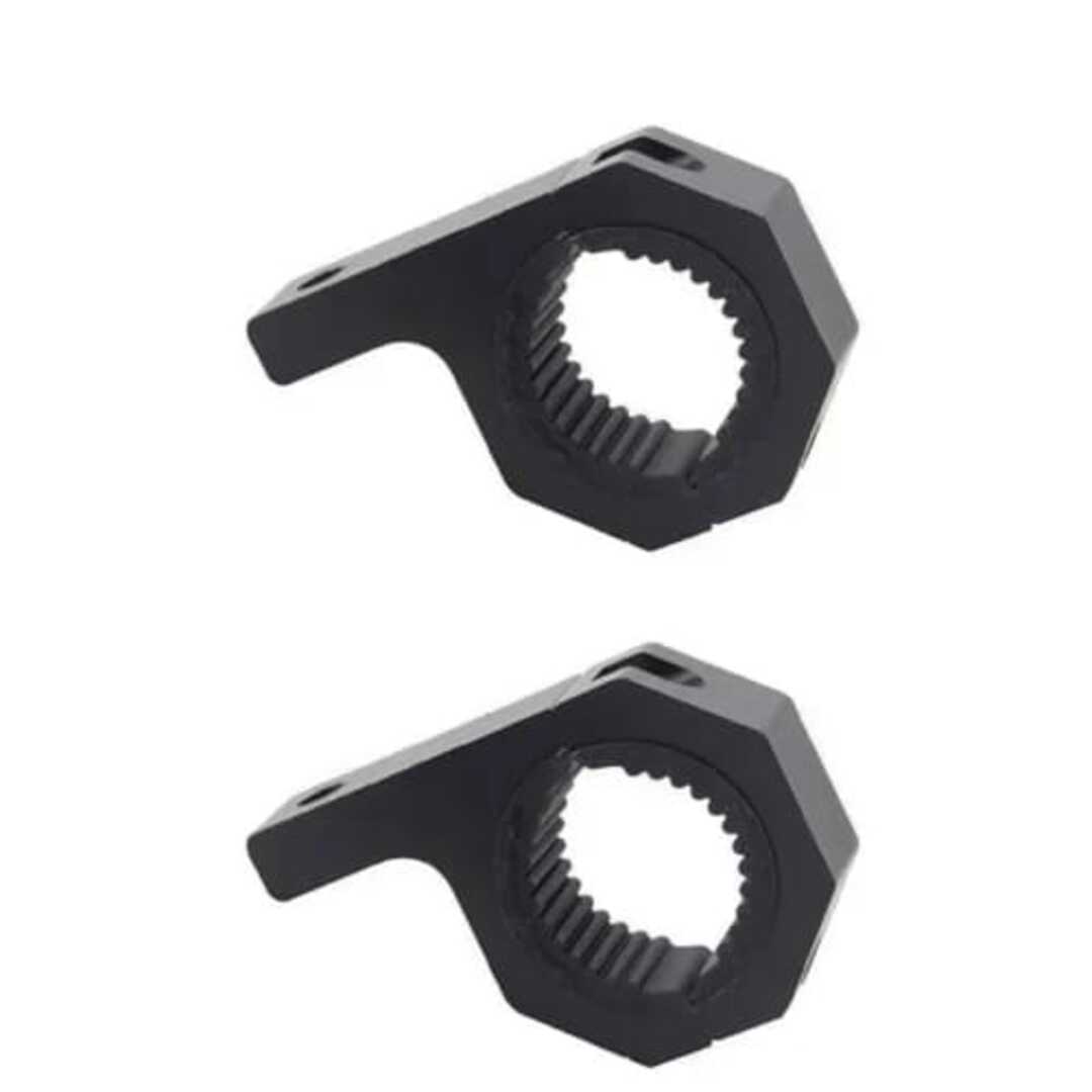 2 Pcs Set HJG Clamp Mount Bracket For Extralights For All Cars & Bikes