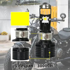 1 Pc HJG E9 Projector SMD Bike Headlight For Honda CG125 Honda CD70 Plug & Play