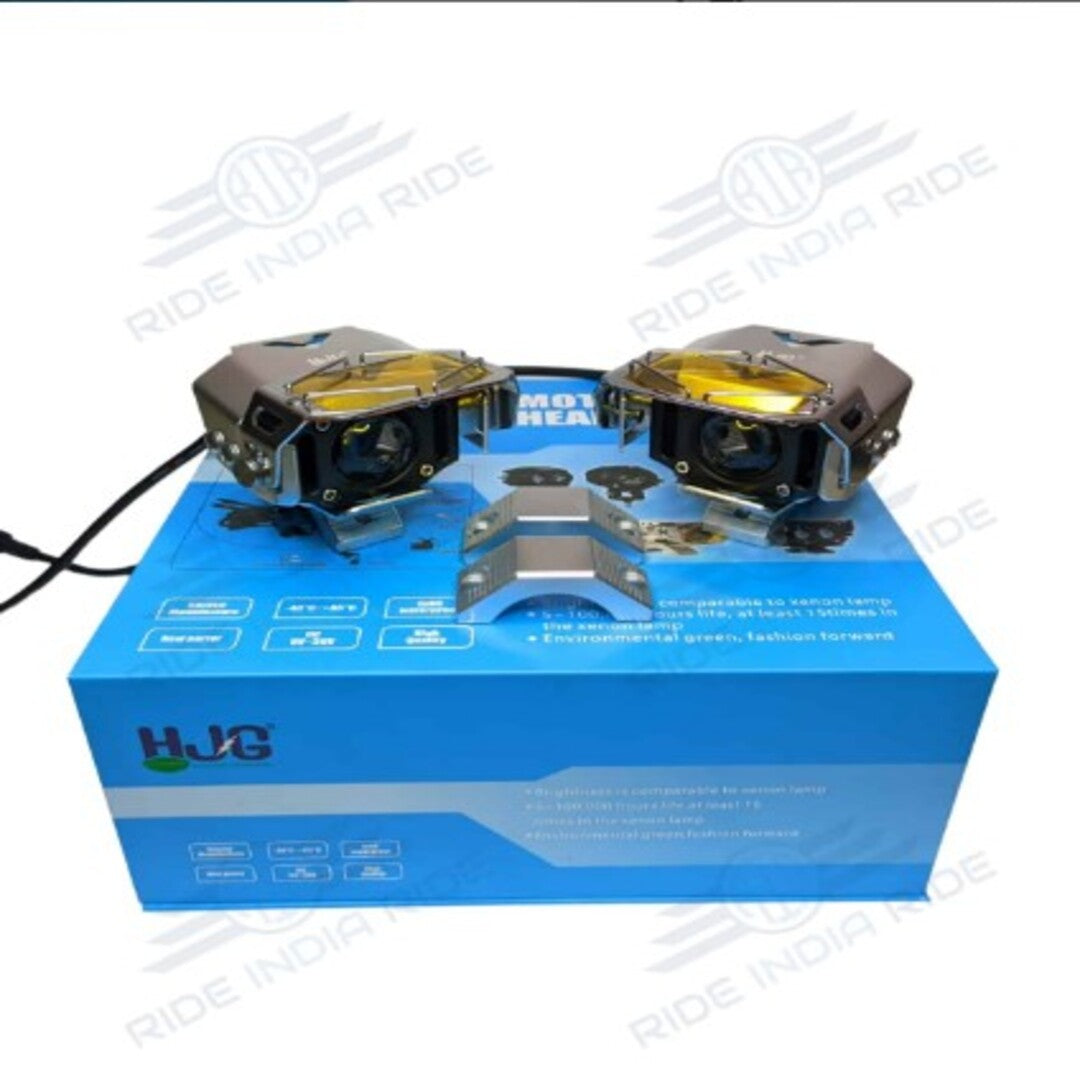2 Pcs Set HJG Extreme Series Spot Light For Car Jeep With Yellow shutter or Wiring