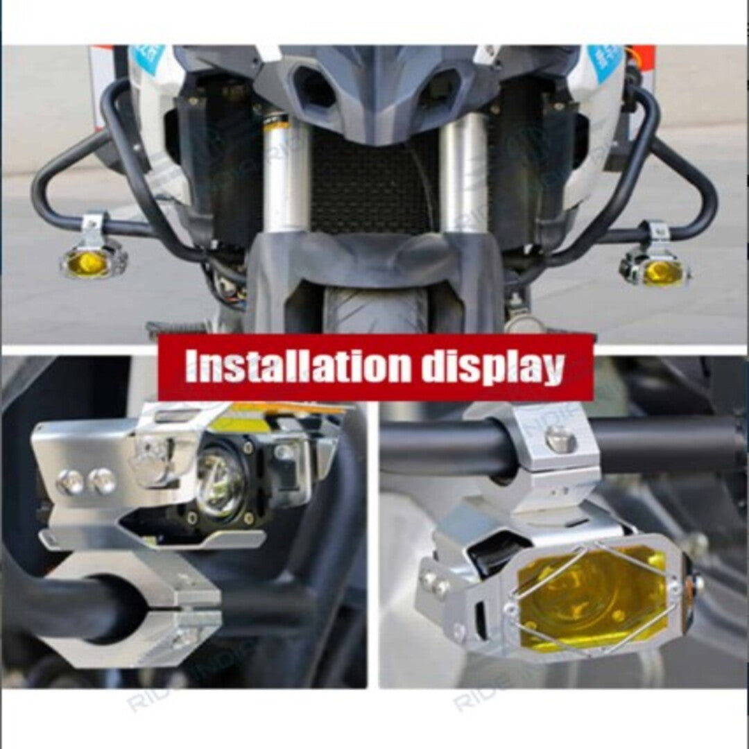 2 Pcs Set HJG Extreme Series Spot Light For Car Jeep With Yellow shutter or Wiring