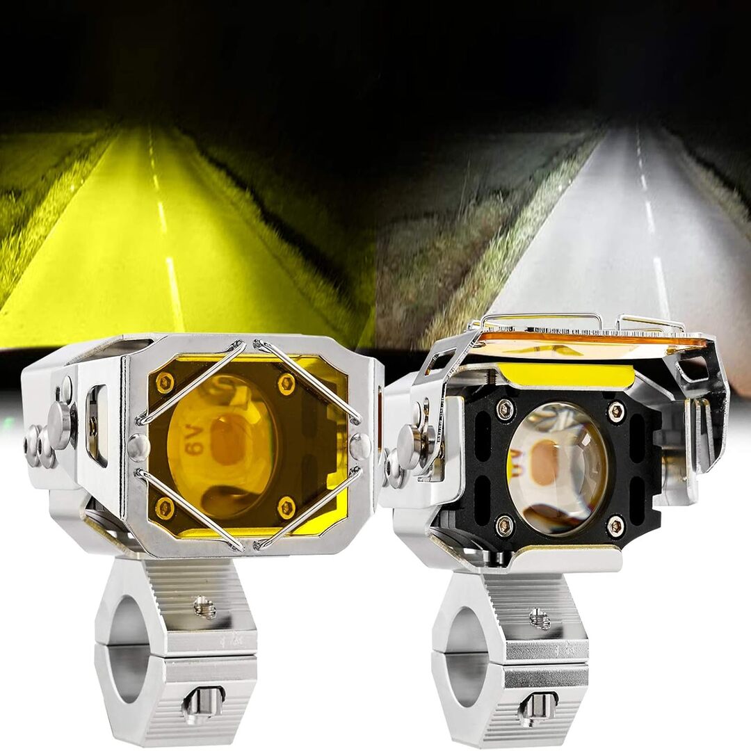 2 Pcs Set HJG Extreme Series Spot Light For Car Jeep With Yellow shutter or Wiring